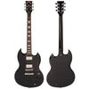 Boulevard Black Vintage V69 Coaster Series Electric Guitar Pack