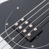 Black Vintage V96 ReIssued 4-String Active Bass