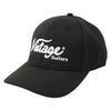 Vintage Eco Baseball Cap ~ Black