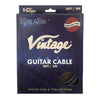 Vintage Braided Guitar Cable ~ 10ft/3m