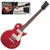 Wine Red Vintage V10 Coaster Series Electric Guitar Pack