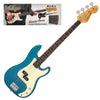 Candy Apple Blue Vintage V40 Coaster Series Bass Guitar Pack