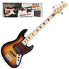 3 Tone Sunburst Vintage V495 Coaster Series 5-String Bass Guitar Pack