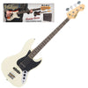 Vintage White Vintage V49 Coaster Series Bass Guitar Pack