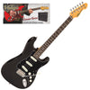 Boulevard Black Vintage V60 Coaster Series Electric Guitar Pack