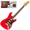 Gloss Red Vintage V60 Coaster Series Electric Guitar Pack