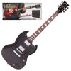 Boulevard Black Vintage V69 Coaster Series Electric Guitar Pack