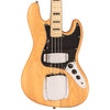 Natural Ash Vintage VJ74 ReIssued Maple Fingerboard Bass Guitar