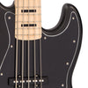 5-String Black Vintage VJ75 ReIssued Maple Fingerboard Bass Guitar