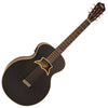 Satin Black Vintage 'Raven' Paul Brett Electro-Acoustic Guitar