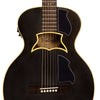 Satin Black Vintage 'Raven' Paul Brett Electro-Acoustic Guitar