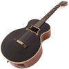 Satin Black Vintage 'Raven' Paul Brett Electro-Acoustic Guitar