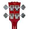 Vintage REVO Series 'Callan' Bass ~ See Thru Cherry Red