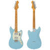 Laguna Blue Vintage REVO Series 'Colt HH Twin Hardtail' Electric Guitar