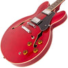 Cherry Red Vintage VSA500 ReIssued 12-String Semi Acoustic Guitar