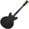 Boulevard Black Vintage VSA500 ReIssued Semi Acoustic Guitar