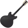 Boulevard Black Vintage VSA500P ReIssued Semi Acoustic Guitar