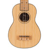 Laka Bamboo Series Ukulele & Carry Bag ~ Soprano