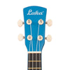 Laka Rainbow Series Soprano Ukulele & Carry Bag ~ Blue