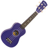 Laka Rainbow Series Soprano Ukulele & Carry Bag ~ Indigo