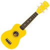 Laka Rainbow Series Soprano Ukulele & Carry Bag ~ Yellow