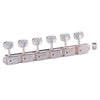 Wilkinson E-Z Lok Machineheads ~ 6 on a strip, Chrome