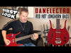 Red Hot Danelectro Longhorn Bass Guitar