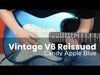 Vintage V6 ReIssued Electric Guitar ~ Candy Apple Blue