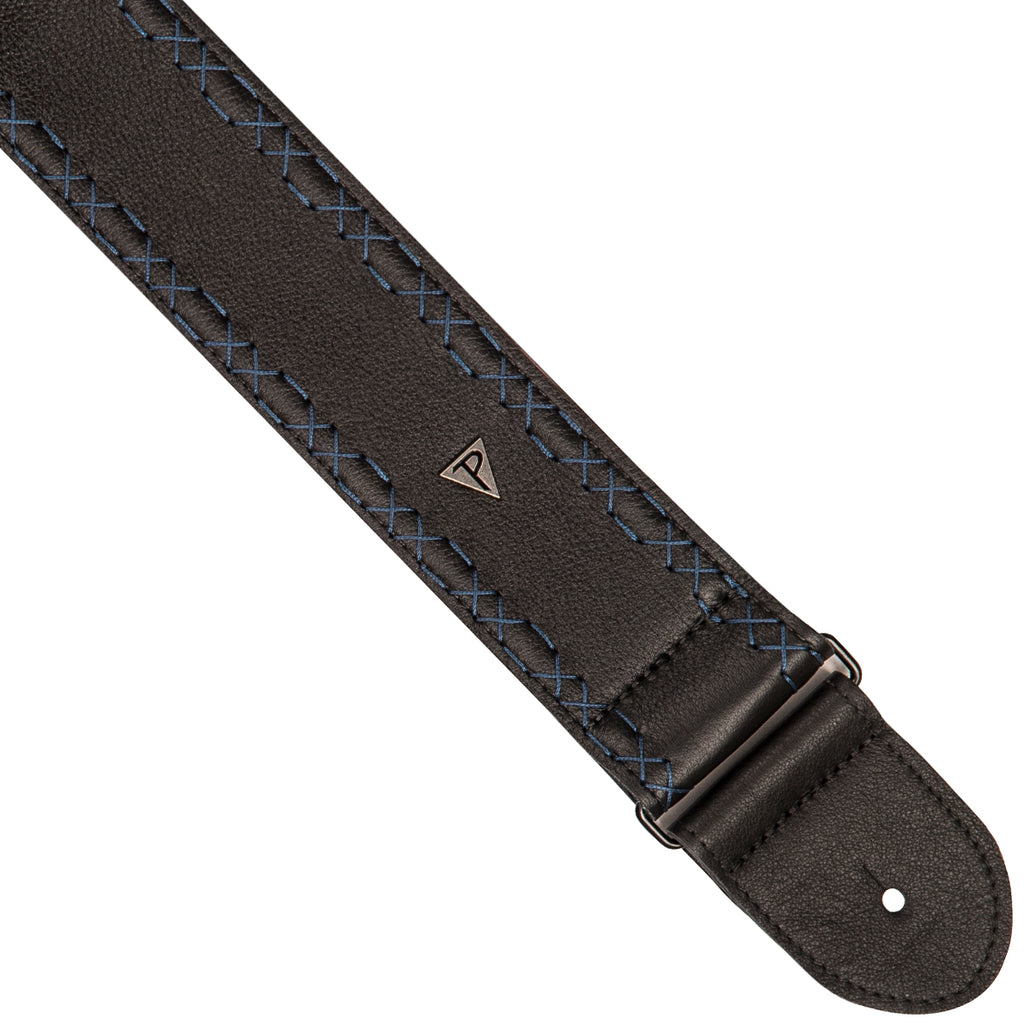 Perri's Leathers Ltd 2.5'' Studded Leather Guitar Strap