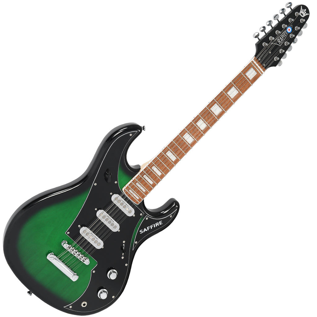 Rapier Saffire 12 String Electric Guitar Greenburst