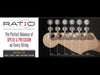 GraphTech RATIO Acoustic Guitar Machine Heads Chrome